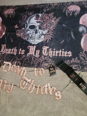 Death to My Thirties Party Decorations